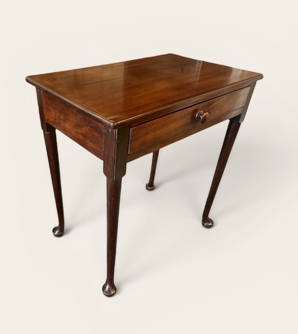 Small George 111 mahogany side table View III