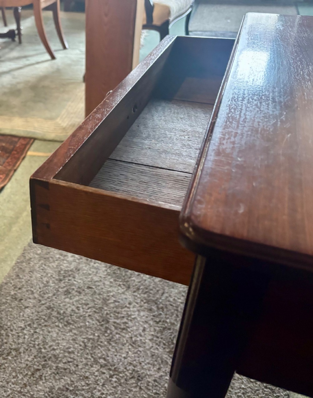 Small George 111 mahogany side table View VII