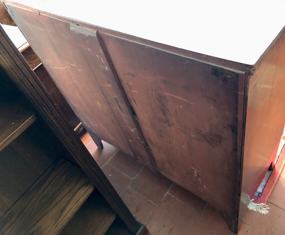 Regency Mahogany Bow-Front Chest Of Drawers View IX