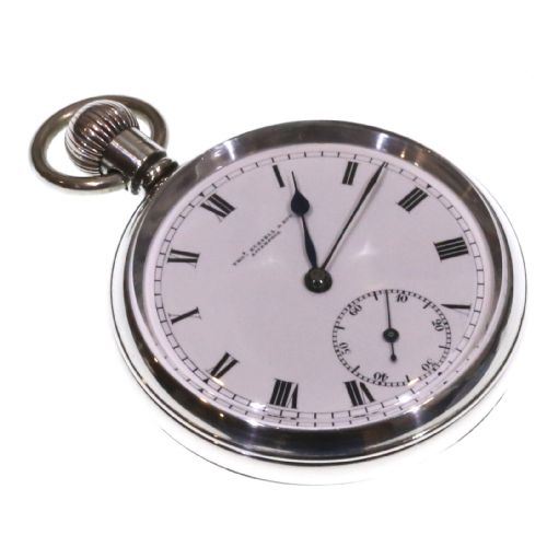 1919 T RUSSELL OPEN FACE KEYLESS POCKET WATCH - ADDITIONAL PHOTO 1