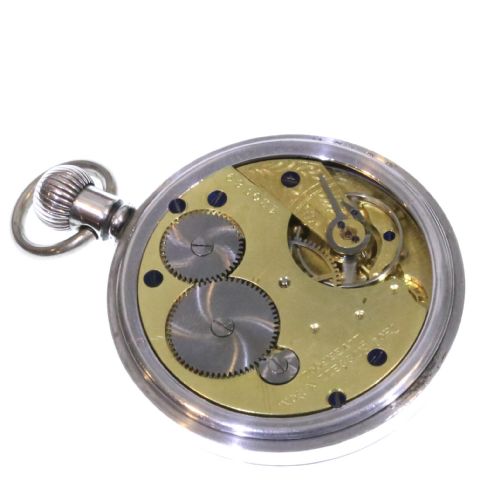 1919 T RUSSELL OPEN FACE KEYLESS POCKET WATCH - ADDITIONAL PHOTO 2