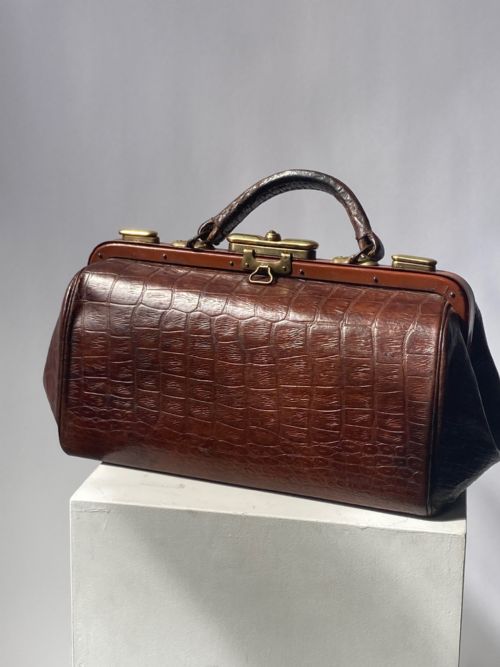 Leather Gladstone Bag
