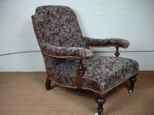 Victorian Walnut Armchair