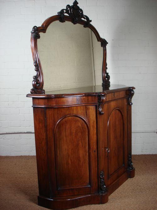 Victorian Rosewood Credenza
