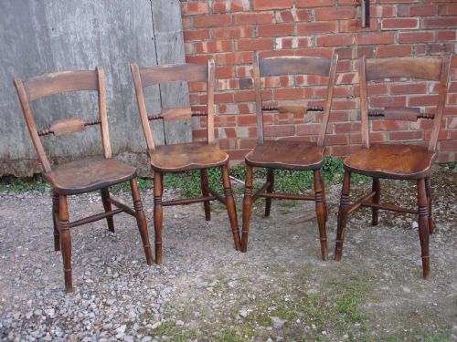 Set of Four Oxford Chairs