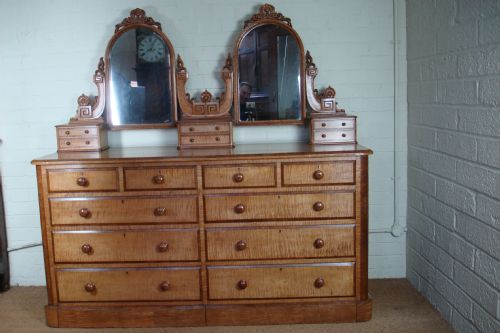 Victorian Double Dressing Chest