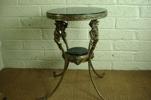 Cast Brass Table