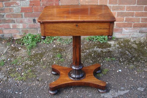 Victorian Rosewood Pedestal Table