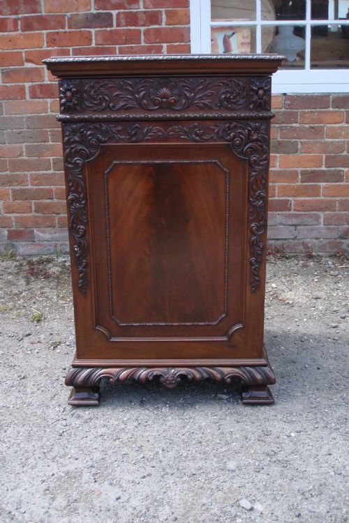 Edwardian Pedestal Dining Room Cabinet