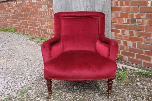 Small Edwardian Armchair