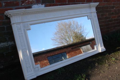 Victorian Overmantle Mirror
