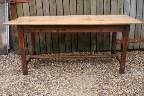 French Fruitwood and Pine Table