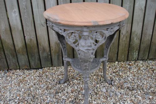 Victorian Cast Iron Table