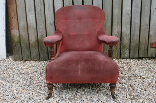 Howard and Sons Open Armchair