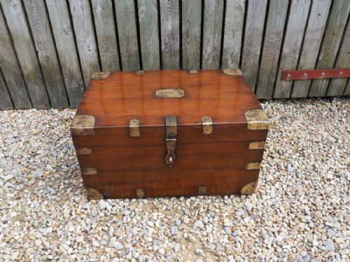 Brass Bound Trunk