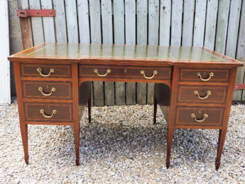 Edwardian Mahogany Desk