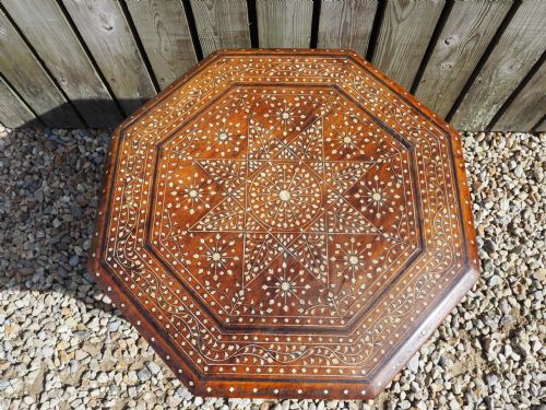 Indian Inlaid Table