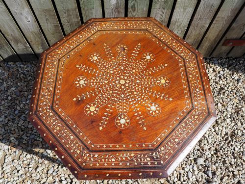 Indian Inlaid Table