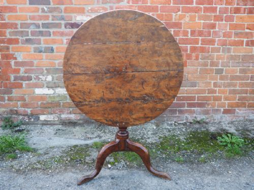 Georgian Yew Wood Table