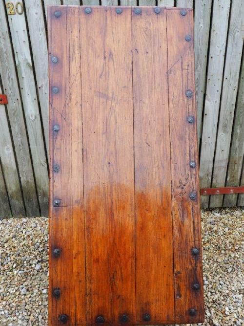 Large Indian Teak Coffee Table
