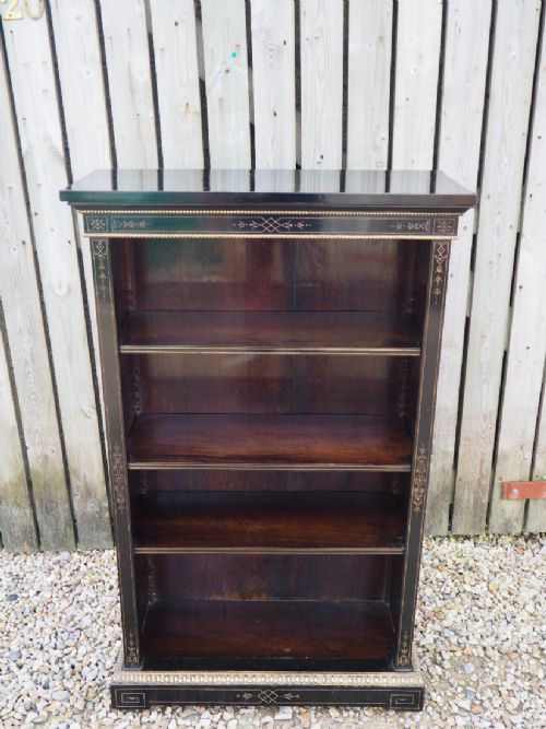 Victorian Ebonised Bookcase