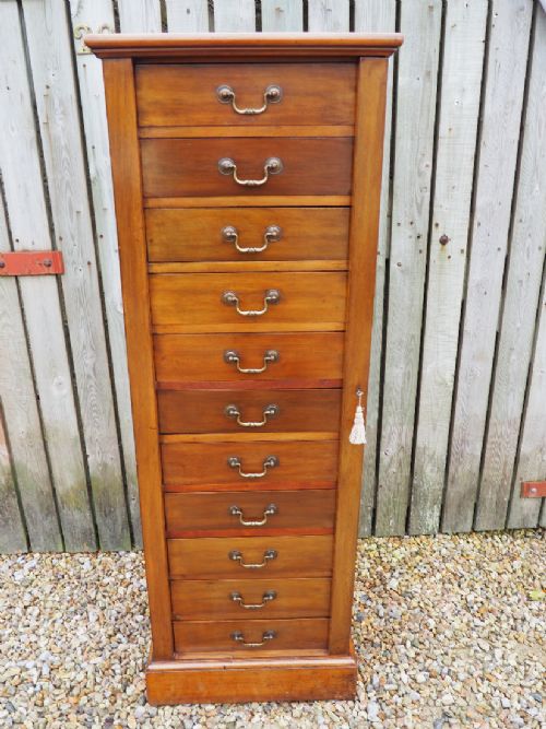 Edwardian Bank of Drawers
