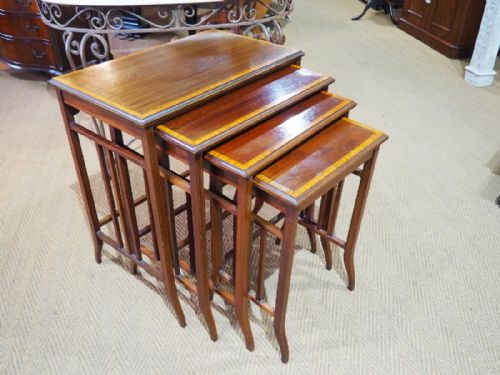 Mahogany Nest of Tables