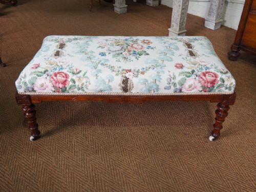 Large Victorian Stool
