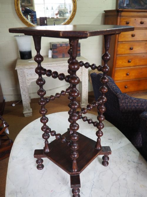 Bobbin Turned Table
