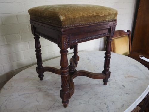 Rosewood Piano Stool