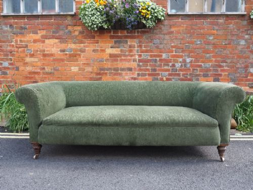 Good Victorian Walnut Chesterfield Sofa