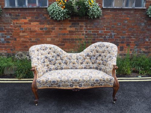Victorian Rosewood Sofa