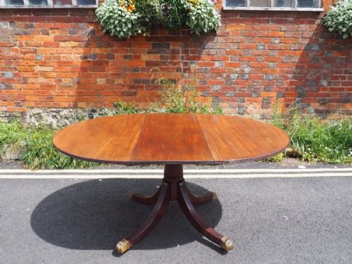 Mahogany Pedestal Dining Table