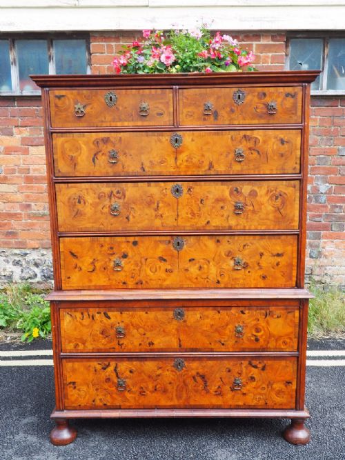 Early Georgian Chest on Chest
