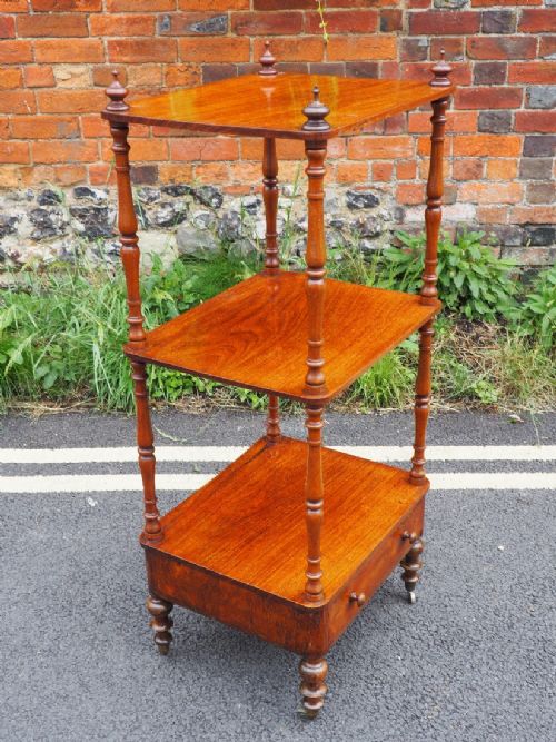 Nineteenth Century Rosewood Whatnot