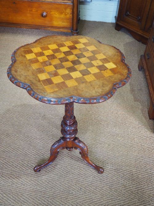 Victorian Walnut Occasional Table
