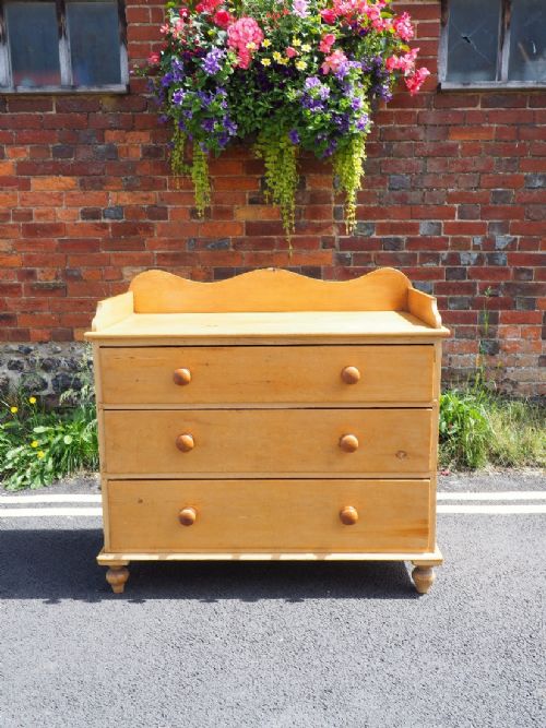 Victorian Pine Chest