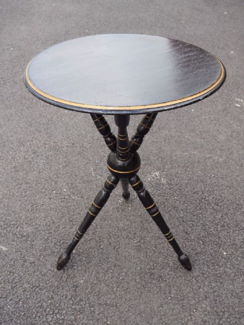 Ebonised Gypsy Table