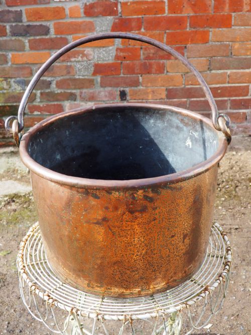 Large Copper Bucket