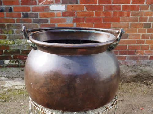 Large Copper Bucket