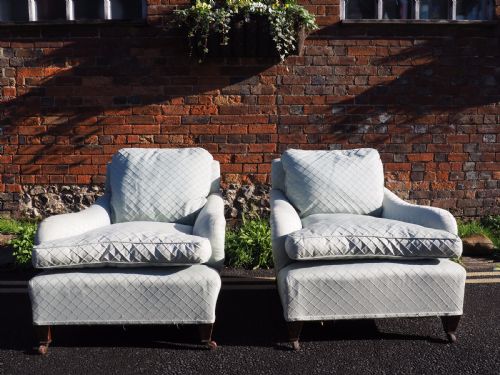 Pair of Edwardian Armchairs