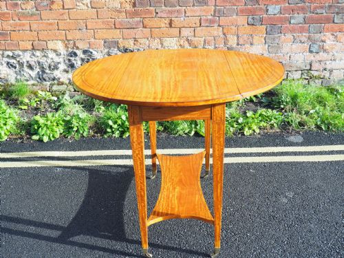 Satinwood Pembroke Table