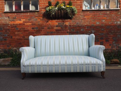 Edwardian Wing Backed Sofa
