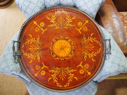Victorian Inlaid Tray