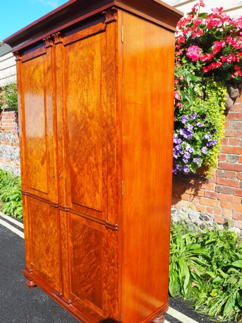 fig 1. Early Victorian Mahogany wardrobe