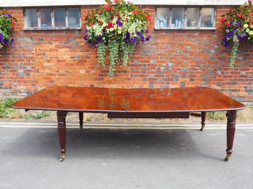 Nineteenth Century Mahogany Extending Table