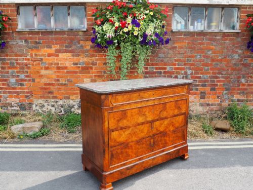 French Walnut Commode