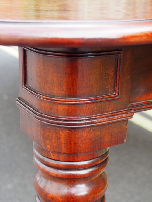 fig 1. William IV Mahogany extending table