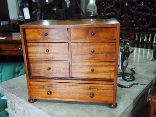 Diminutive Victorian Walnut Chest