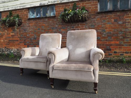 Pair of Large Armchairs
